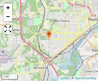 Map of King's Kids/south Side Mission