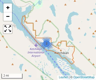 Area schools map