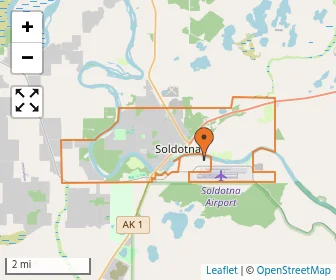 Area schools map
