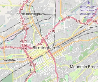 Area schools map