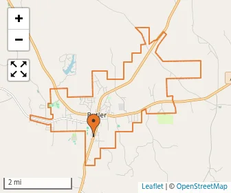 Area schools map
