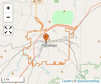 Area schools map