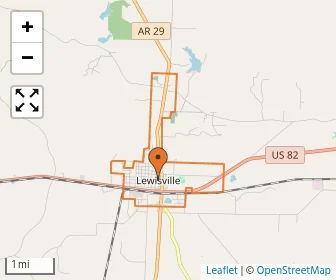 Area schools map