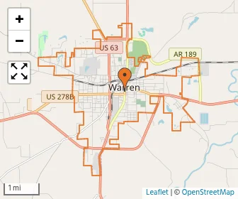 Area schools map