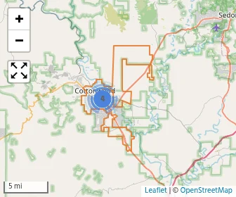 Area schools map