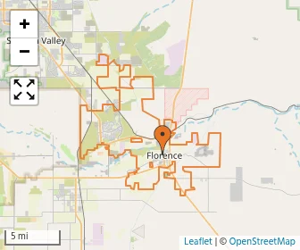 Area schools map