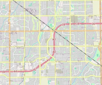 Area schools map
