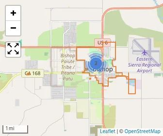 Area schools map