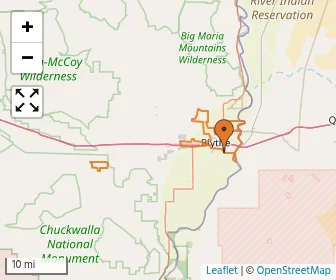 Area schools map