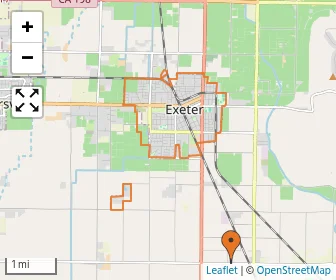 Area schools map