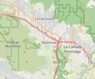 Area schools map