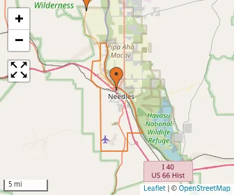 Area schools map
