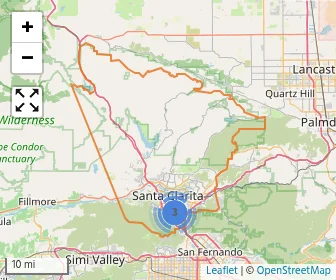 Area schools map