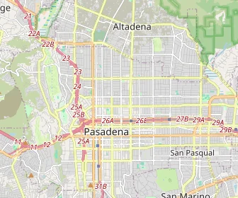 Area schools map
