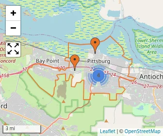 Area schools map