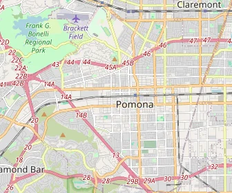 Area schools map