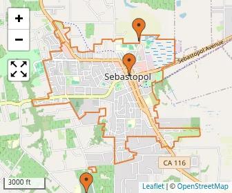 Area schools map