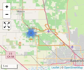 Area schools map
