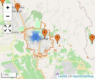 Area schools map