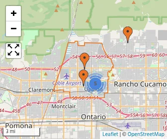 Area schools map