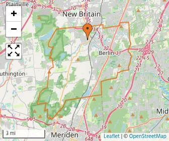 Area schools map