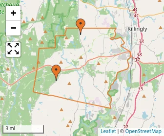 Area schools map
