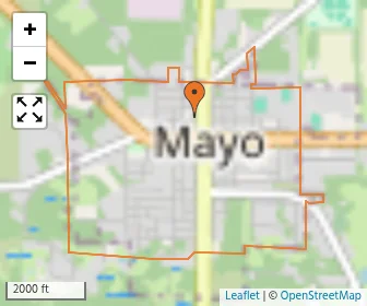 Area schools map