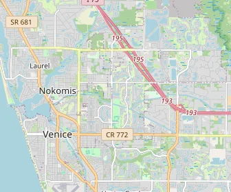 Area schools map