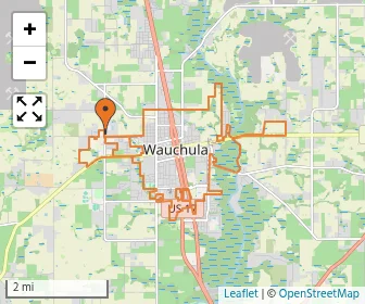 Area schools map