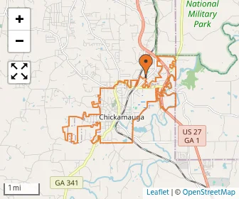 Area schools map