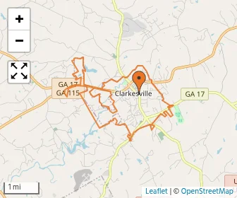 Area schools map