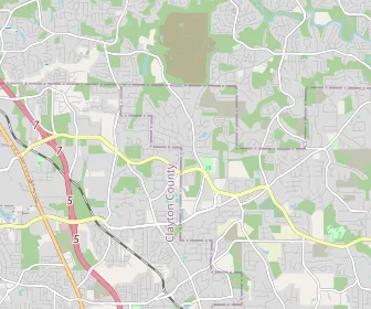 Area schools map
