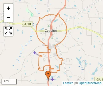 Area schools map