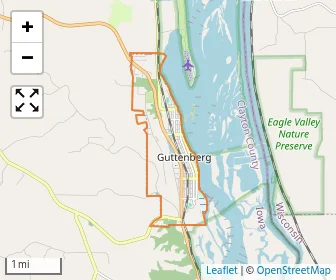 Area schools map