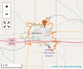 Area schools map