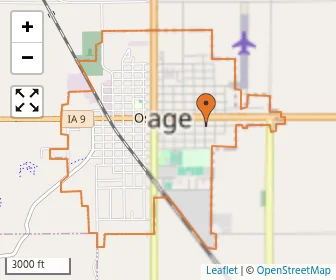 Area schools map