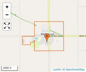 Area schools map