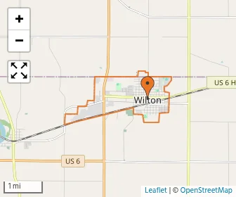 Area schools map