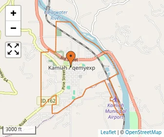 Area schools map