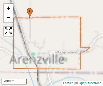 Area schools map