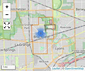 Area schools map