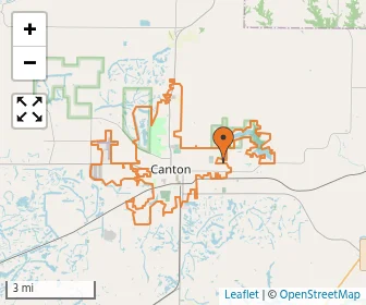 Area schools map