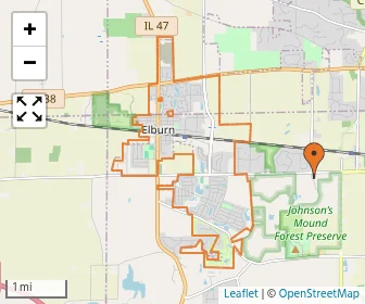 Area schools map