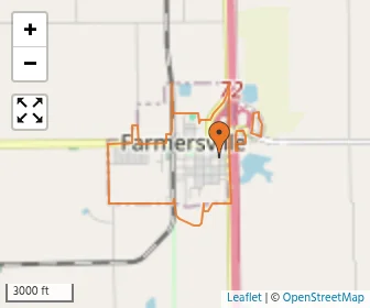 Area schools map