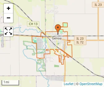 Area schools map