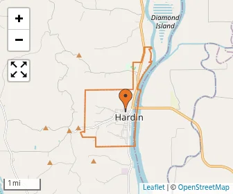 Area schools map