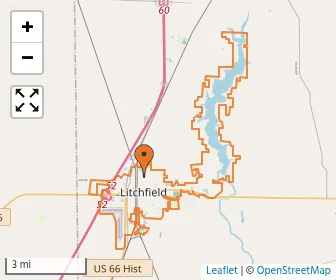 Area schools map
