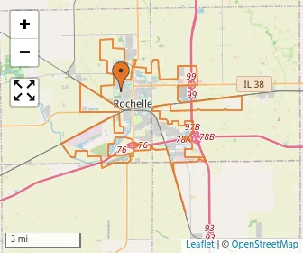 Area schools map