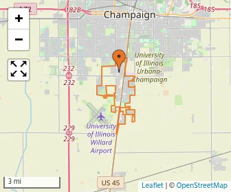 Area schools map