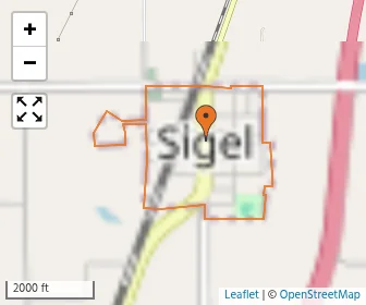 Area schools map